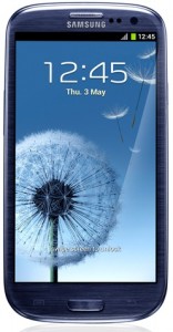 Galaxy S3 Pebble Blue