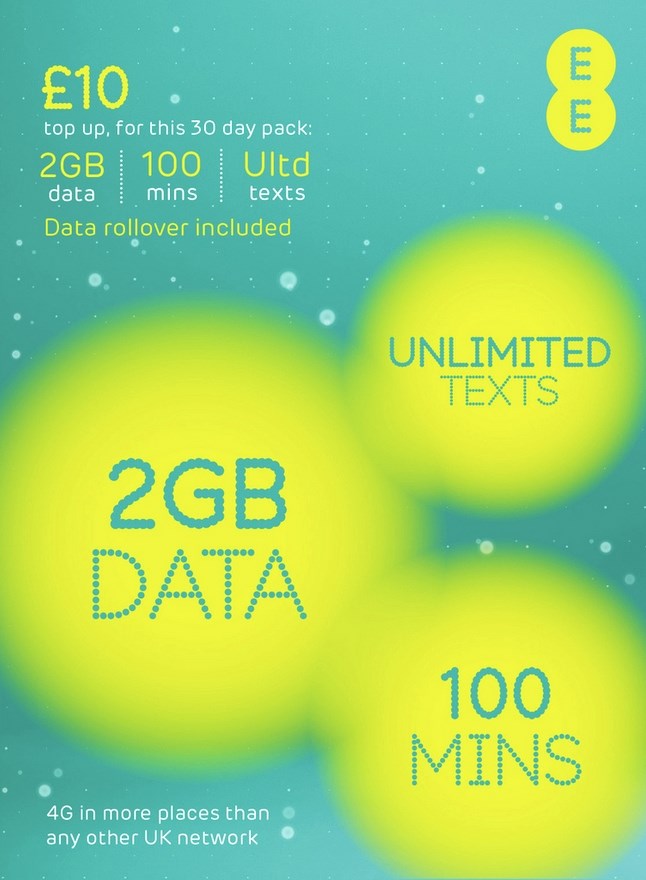 EE Pay As You Go Review 30Day Pack Bundles With 4G & Free Boosts