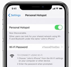 smarty set up personal hotspot