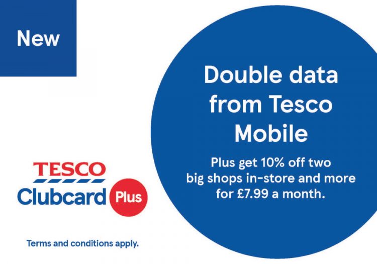 Tesco Mobile SIM Only Deals With Clubcard Benefits & O2 5G Coverage