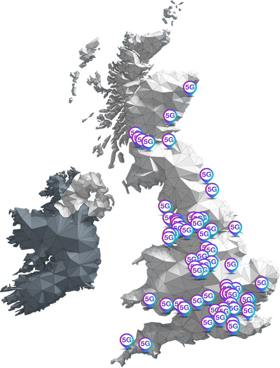 Three 5G Coverage Map 2020 