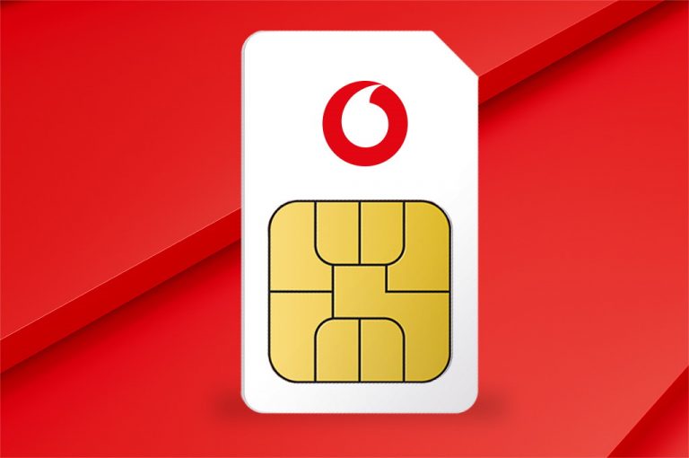 Vodafone Preloaded Sim Card, 200gb Data. 5000 Min & Text , For 5 Months