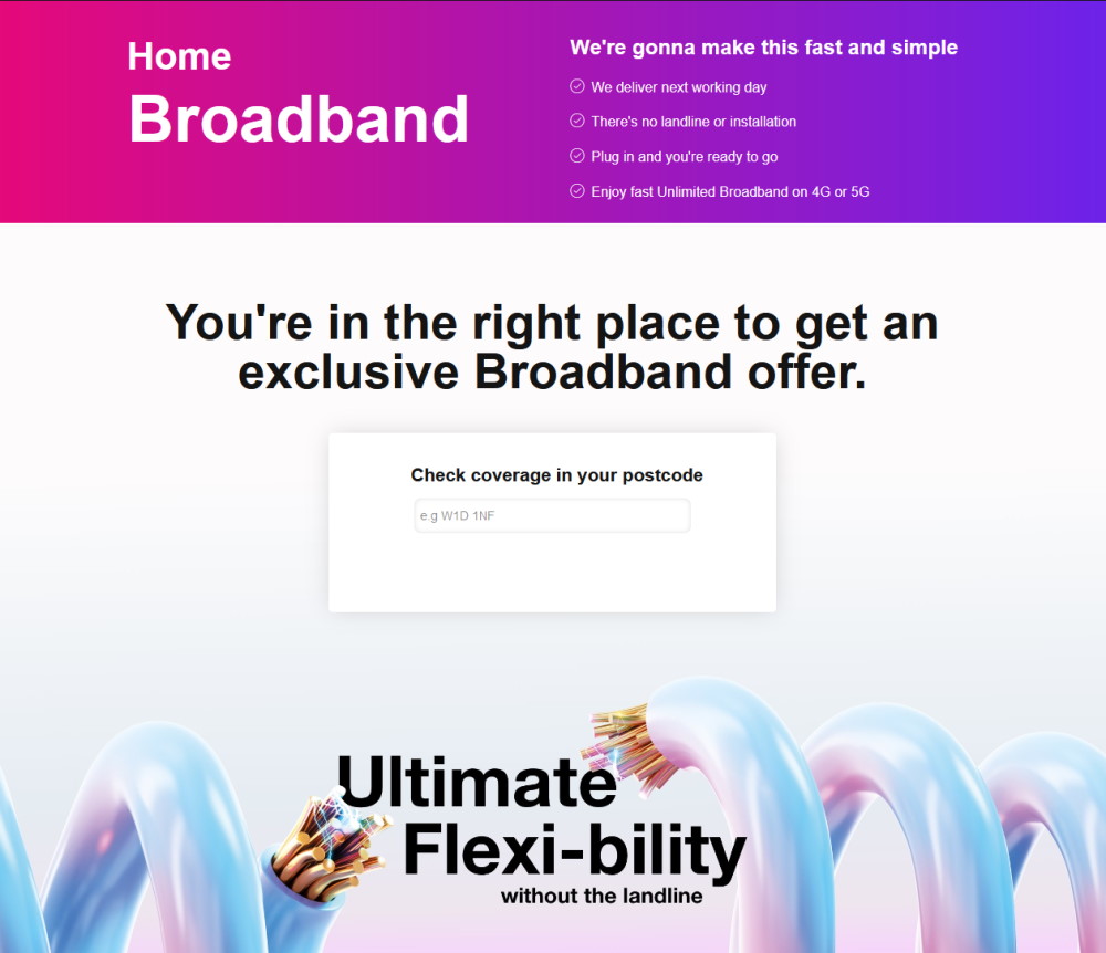 4G Home Broadband Deals Broadband With No Phone Line