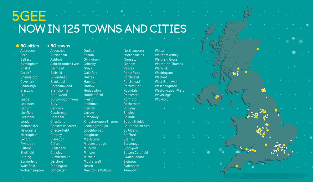 Broadband Reception In My Area Ee Coverage & Network: Check 5G, 4G, 3G & 2G Map & Speeds