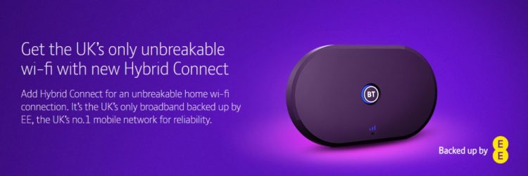 BT Hybrid Connect Broadband: Unbreakable Wi-Fi With Backup From EE