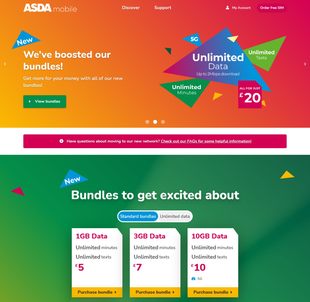 ASDA Mobile Review SIM Only Deals From £4 With Vodafone Coverage