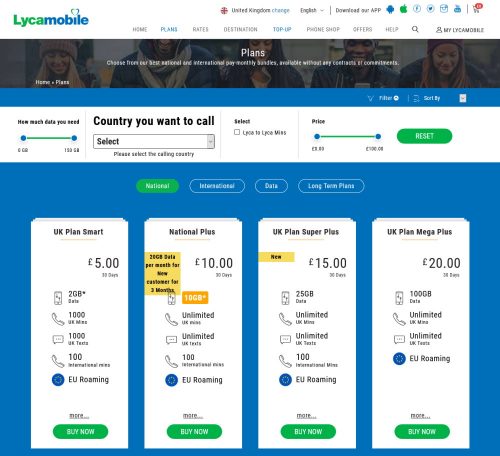 Lycamobile Call Charges To Pakistan Lycamobile Bundles: PAYG Bundle Codes & Plans With International Calls