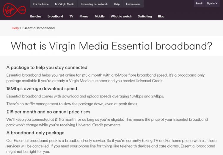 Virgin Media Review M50, M125, M250, M350 & M500 Fibre Broadband
