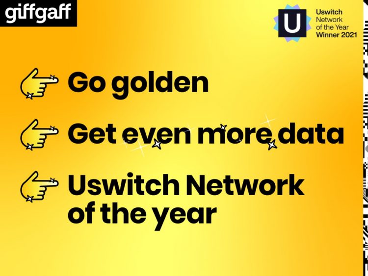 giffgaff’s New Goodybag Plans 15GB Data For £10, 30GB Data For £15