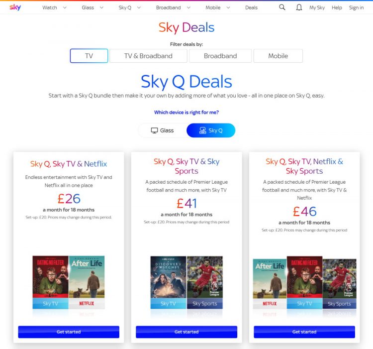 Sky Ultimate TV Get Sky TV Channels & Netflix In One Subscription