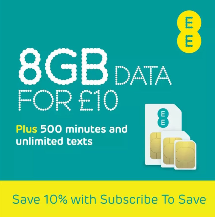 EE Pay As You Go Packs: Bundles From £5/Month Top Up & Data Boosts