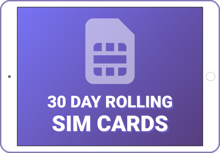SIM Cards For Tablets, 4G Routers, Dongles & Other Smart Devices
