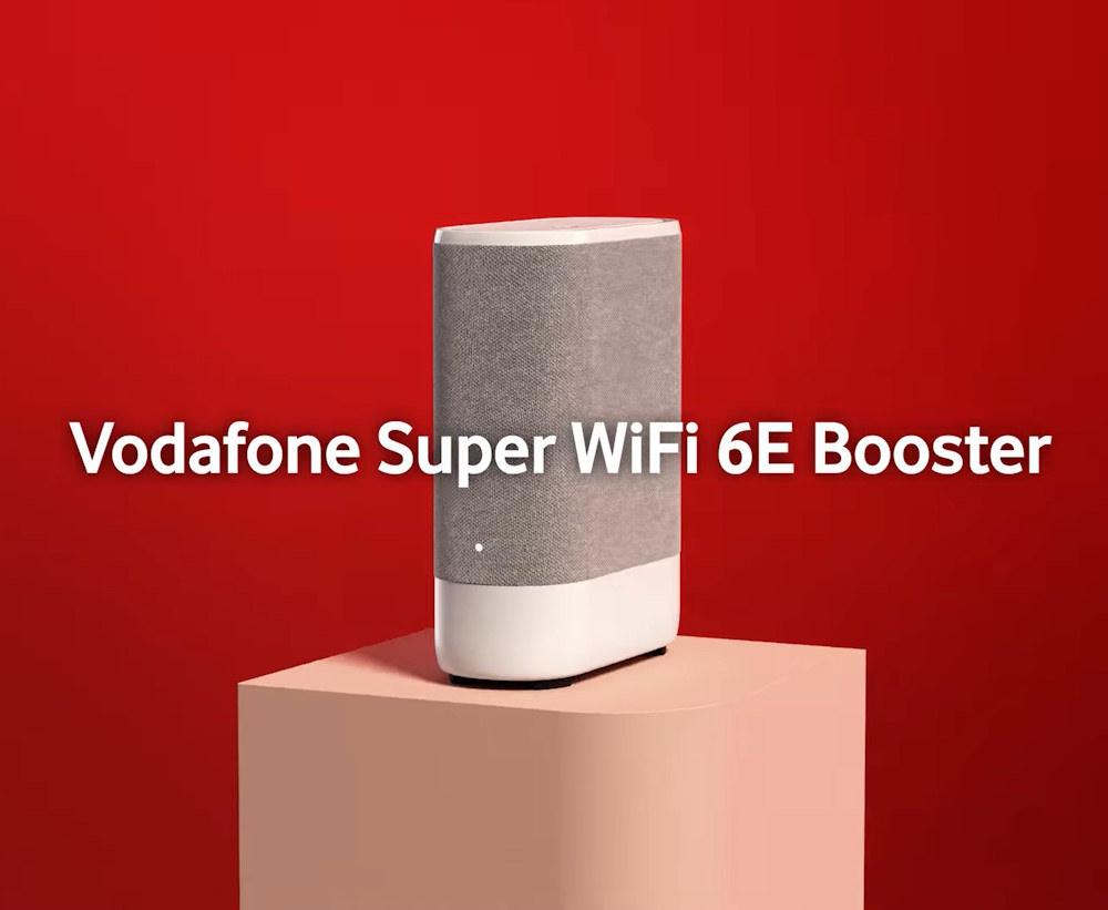 Vodafone Pro II Broadband: WiFi 6E Hub, Booster & 4G Backup
